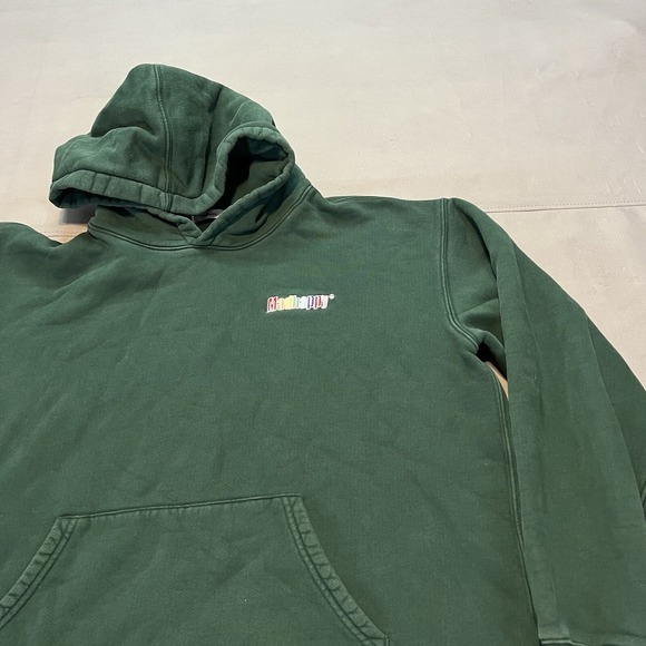 Madhappy Men Green‎ Heavy Thick Cotton USA Preppy Skater Hoodie Sweater-LRG-XXXX - Picture 5 of 12